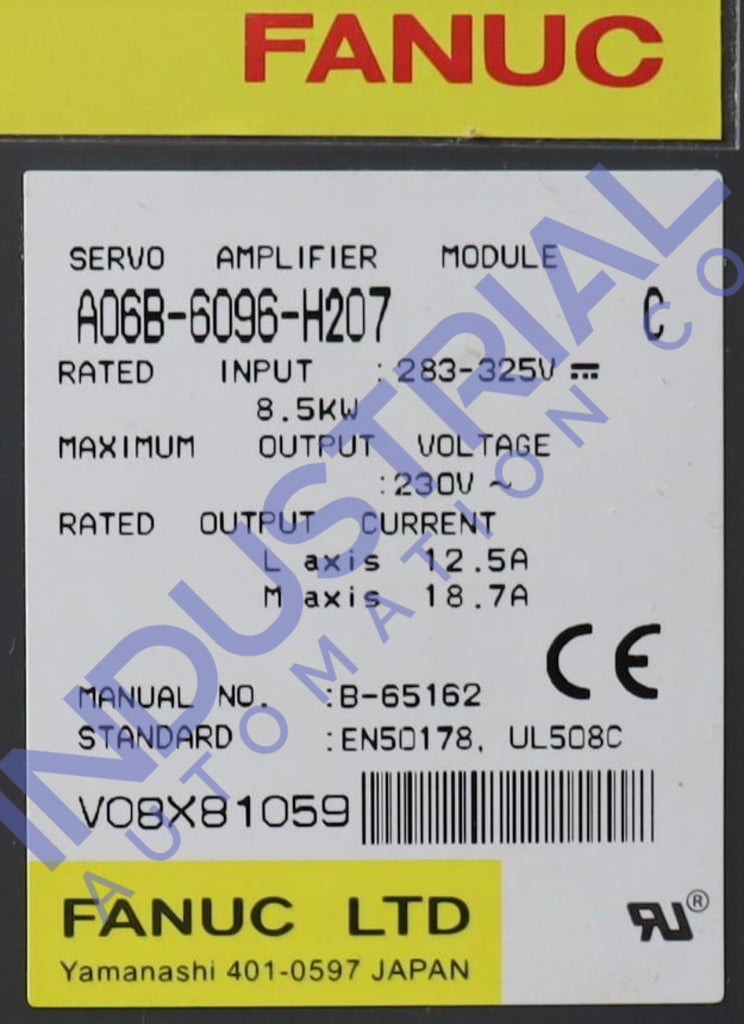 Fanuc A60B-6096-H207