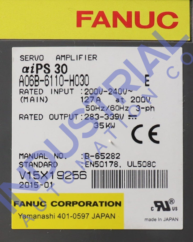 Fanuc A60B-6110-H030