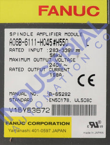 Fanuc A60B-6111-H045#h550