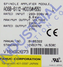 Load image into Gallery viewer, Fanuc A06B-6112-H006#h550