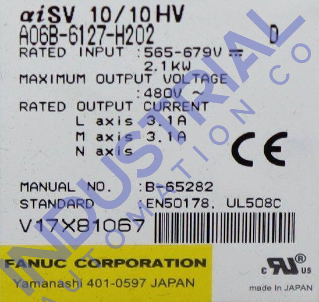 Fanuc A06B-6127-H202