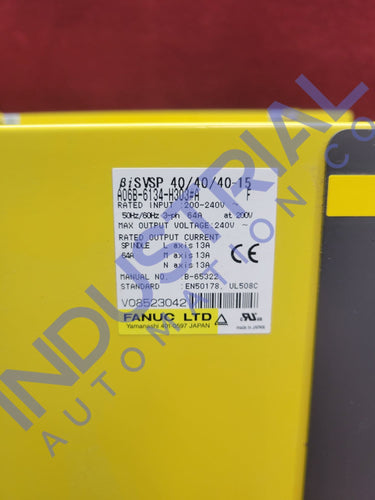 Fanuc A06B-6134-H303#a