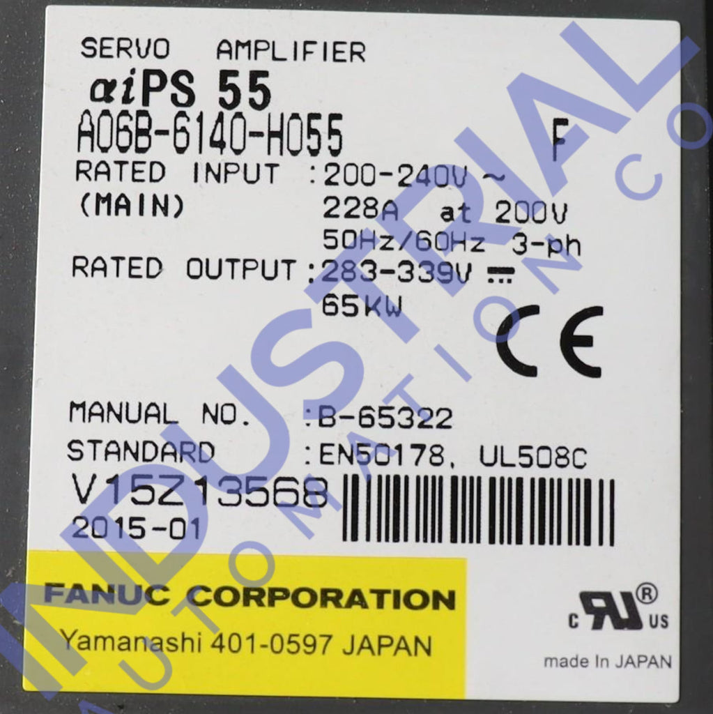 Fanuc A06B-6140-H055