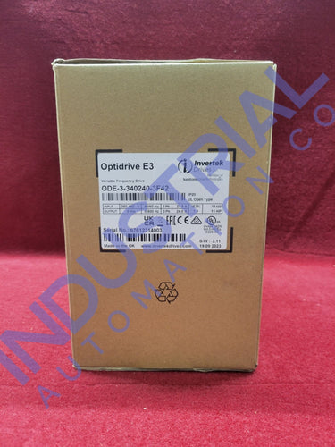 Invertek ODE-3-340240-3F42 New Adjustable Frequency AC Drive