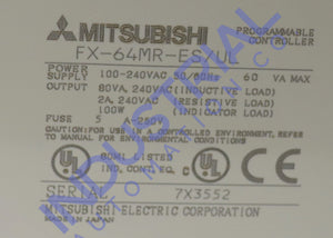 Mitsubishi Fx-64Mr-Es-Ul