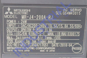 Mitsubishi Mr-J4-200A-Rj