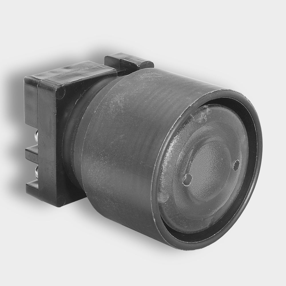 Push-To-Test Pilot Light - Shrouded AMBER 24V GOLD