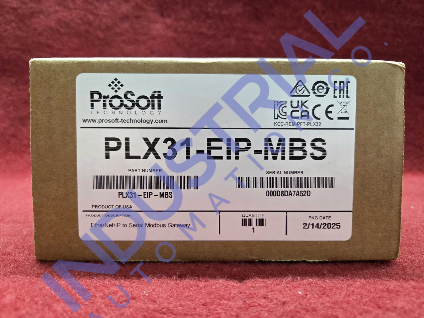 ProSoft PLX31 EIP MBS Surplus Original Open Box Industrial Automation & Control