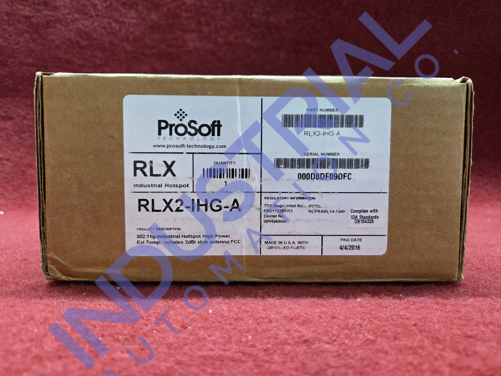 Prosoft RLX2-IHG-A