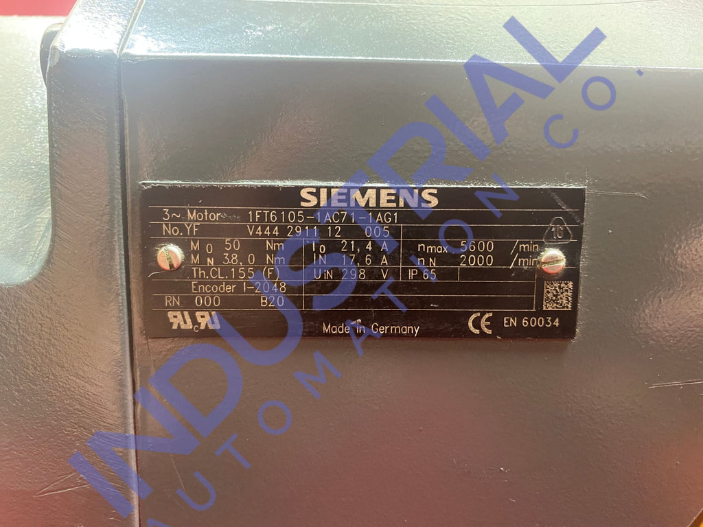 Siemens 1Ft6105-1Ac71-1Ag1