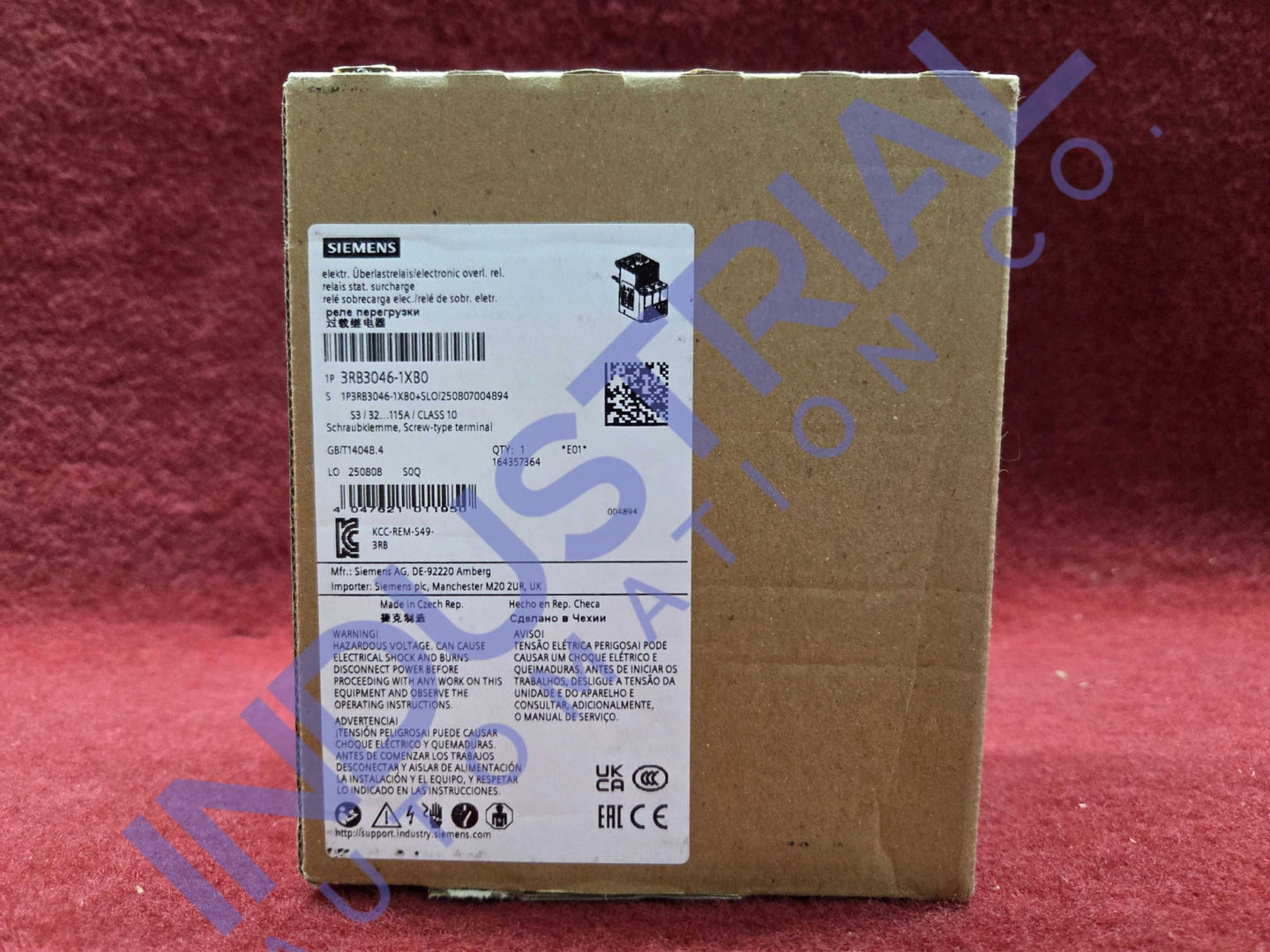 Siemens 3RB3046-1XB0 New