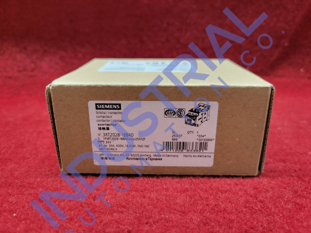 Siemens 3RT2028-1BB40 New