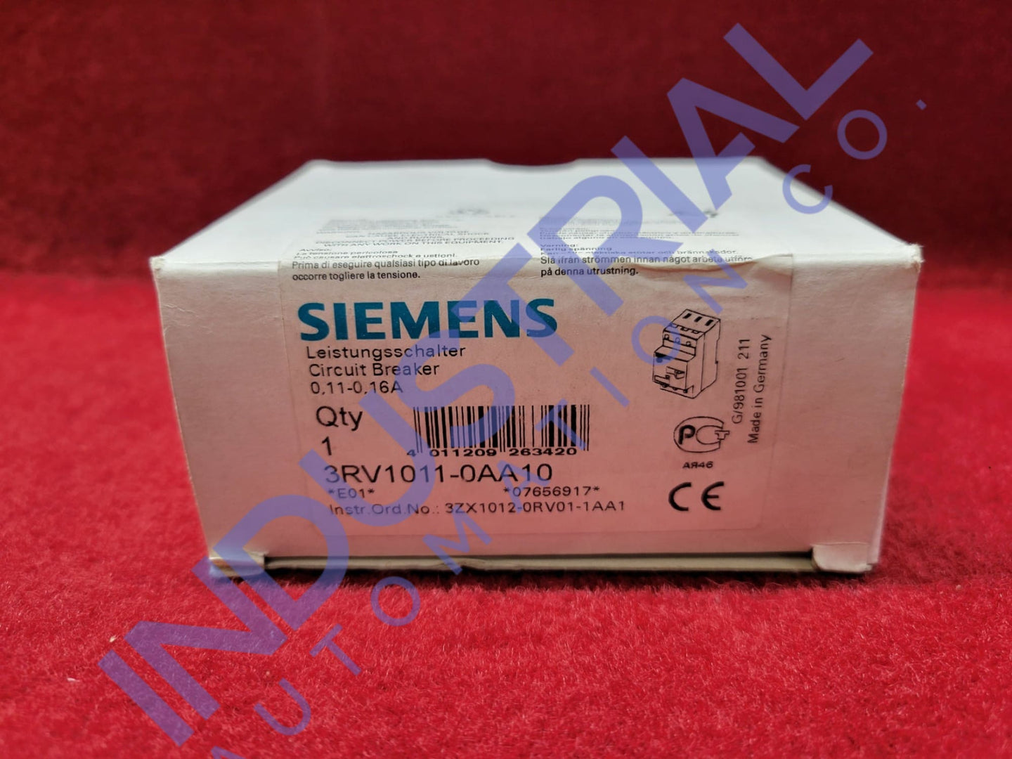 Siemens 3RV1011-0AA10 New