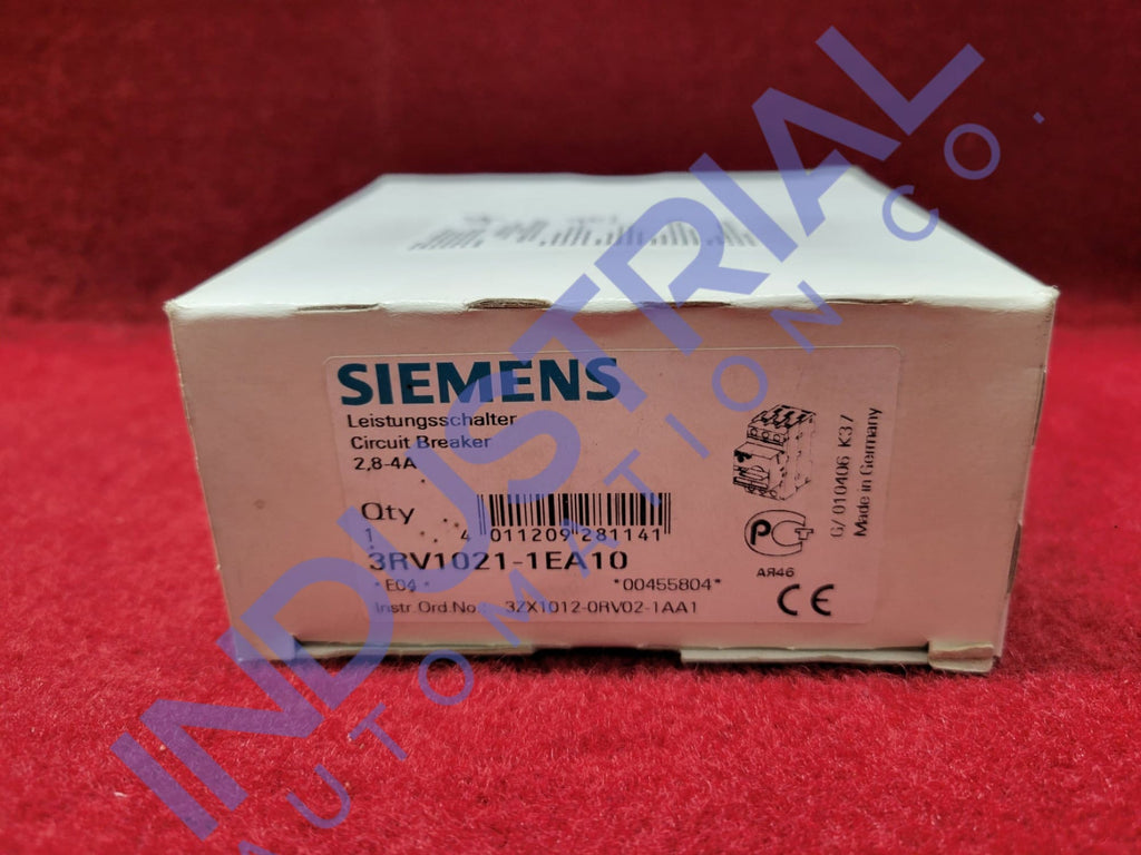 Siemens 3RV1011-1EA10 New