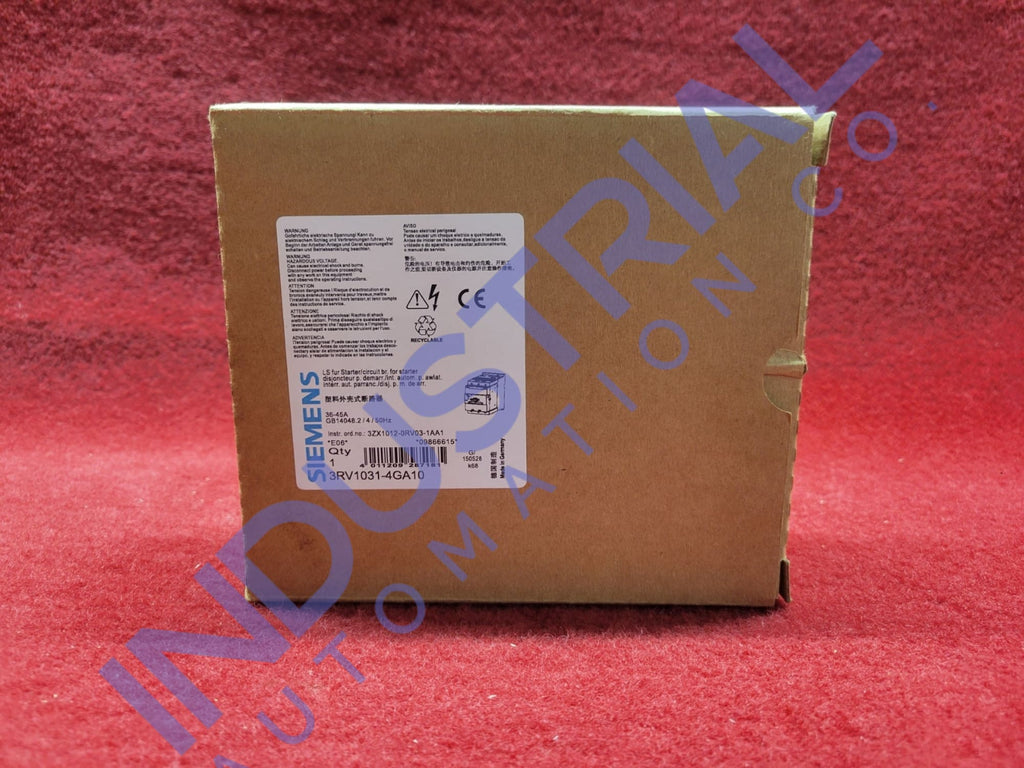Siemens 3Rv1031 - 4Ga10
