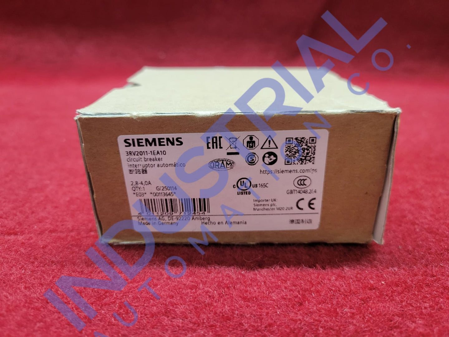 Siemens 3RV2011-1EA10 New