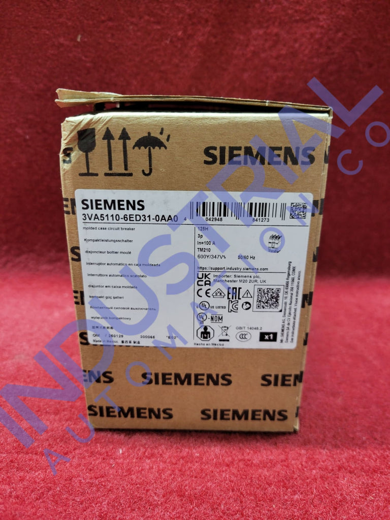 Siemens 3VA5110-6ED31-0AA0 New
