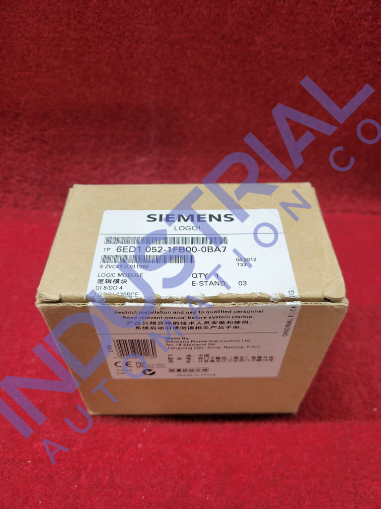 Siemens 6ED1052-1FB00-0BA7 New Open Box