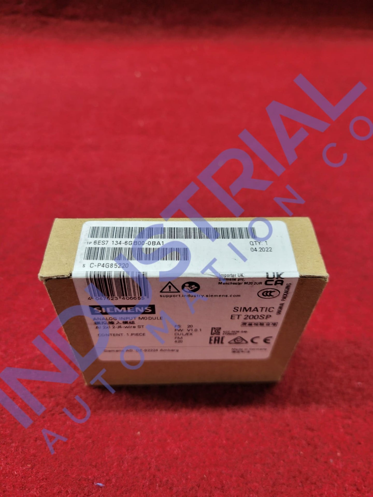 Siemens 6ES7134-6GB00-0BA1 New Business & Industrial