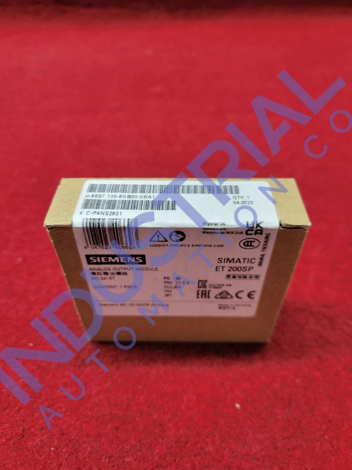 Siemens 6ES7135-6GB00-0BA1 New Business & Industrial
