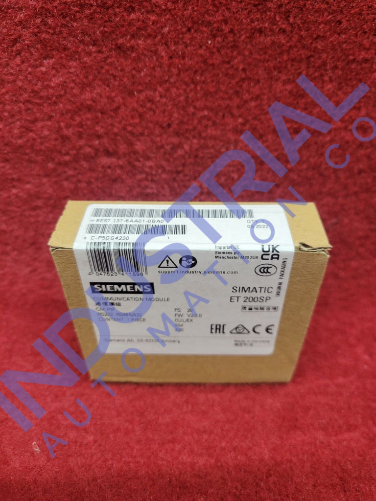 Siemens 6Es7137-6Aa01-0Ba0