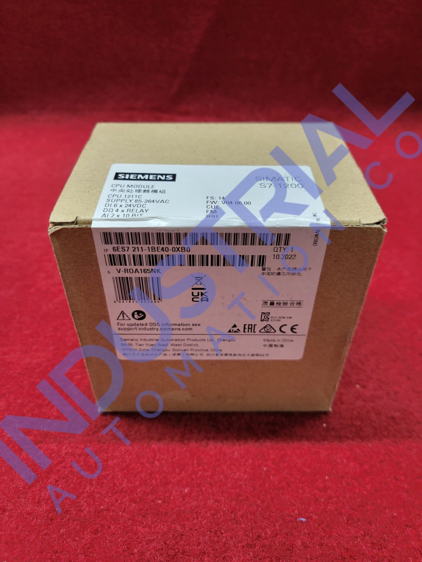 Siemens 6ES7211-1BE40-0XB0 New Business & Industrial