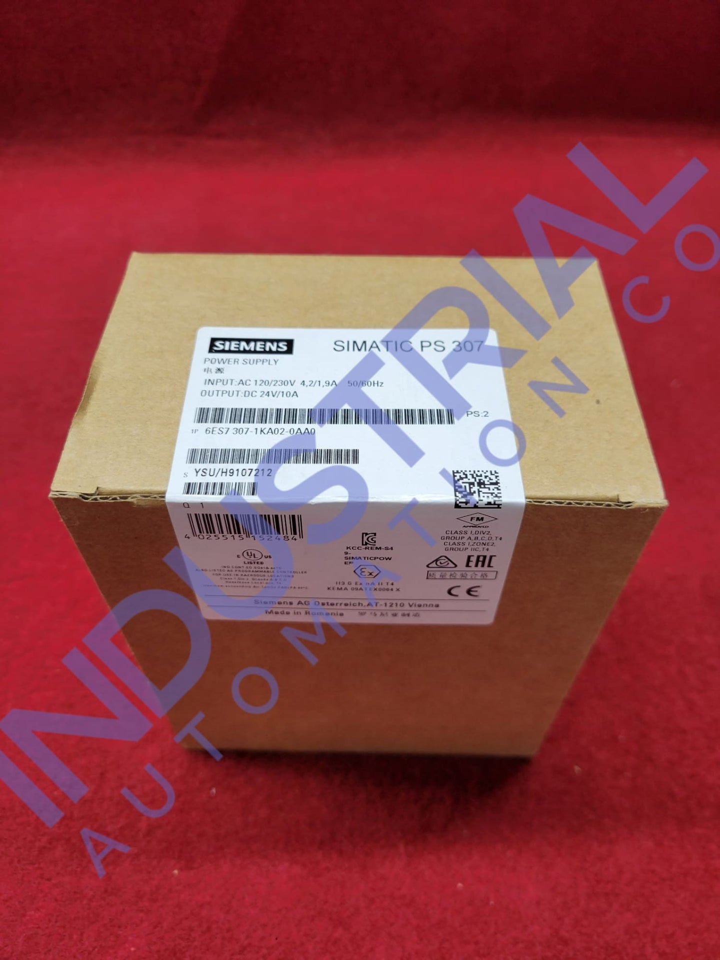 Siemens 6ES7307-1KA02-0AA0 New Business & Industrial