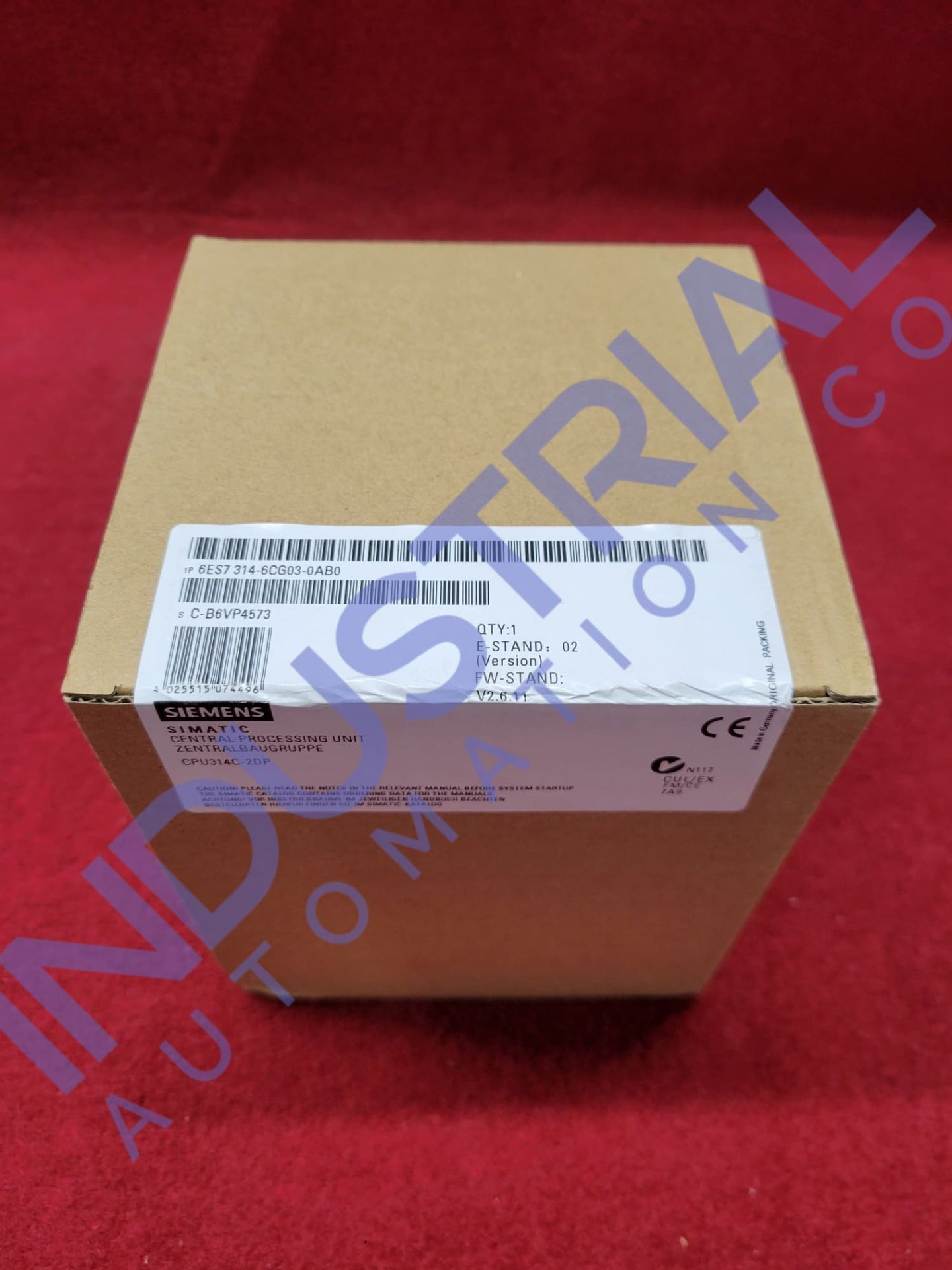 Siemens 6ES7314-6CG03-0AB0 New