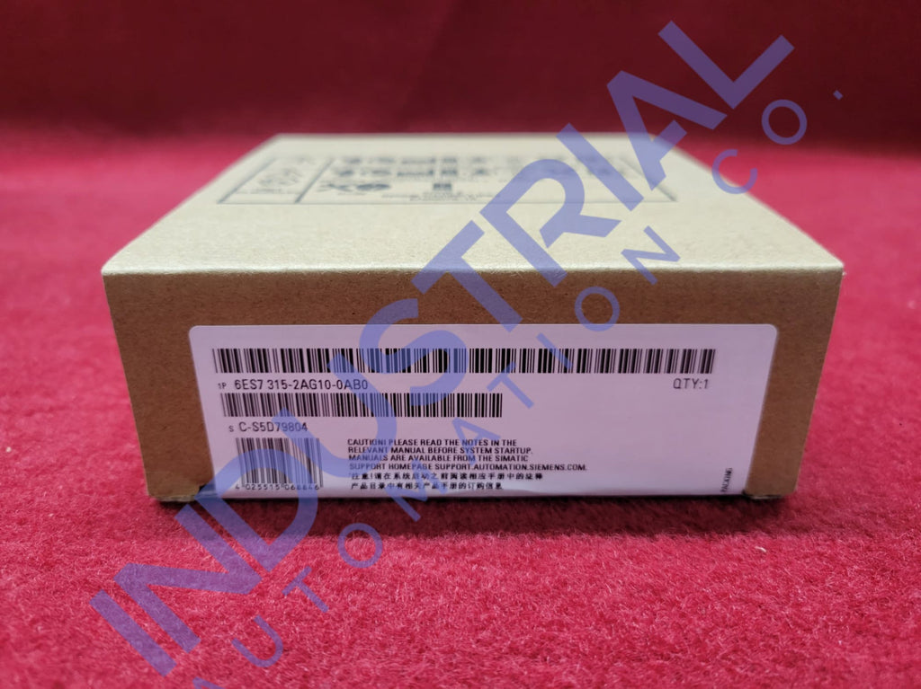 Siemens 6ES7315-2AG10-0AB0 New Business & Industrial