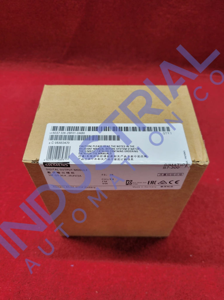 Siemens 6ES7326-2BF01-0AB0 New Business & Industrial