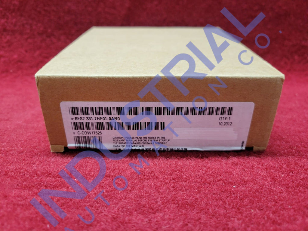 Siemens 6ES7331-7HF01-0AB0 New Business & Industrial