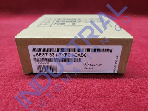 Siemens 6ES7331-7KF01-0AB0 New Business & Industrial