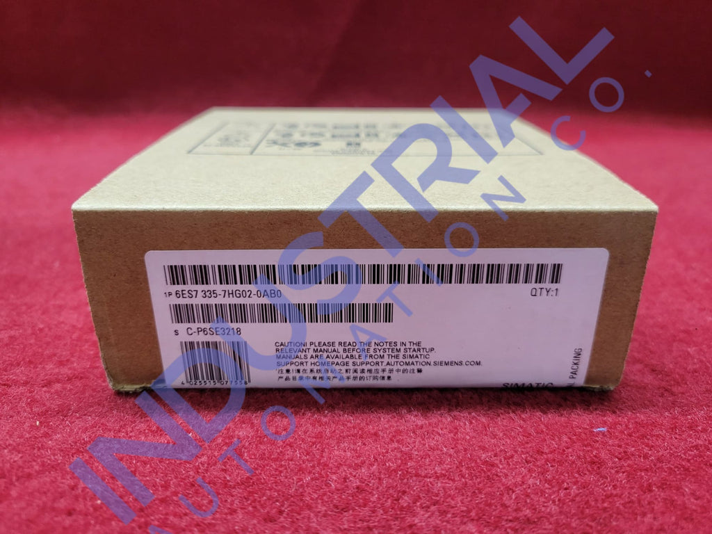 Siemens 6ES7335-7HG02-0AB0 New Business & Industrial