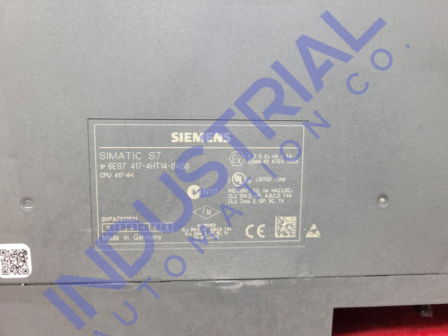 Siemens 6Es7417-4Ht14-0Ab0
