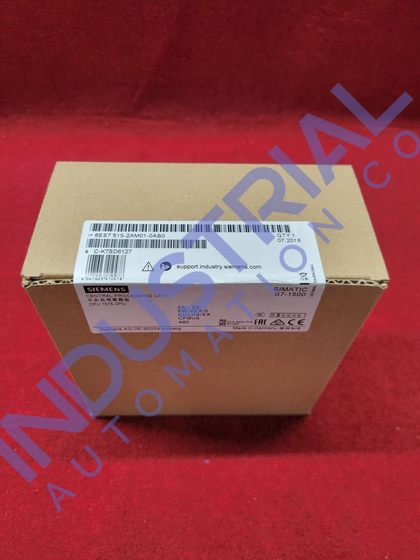 Siemens 6ES7515-2AM01-0AB0 New Business & Industrial