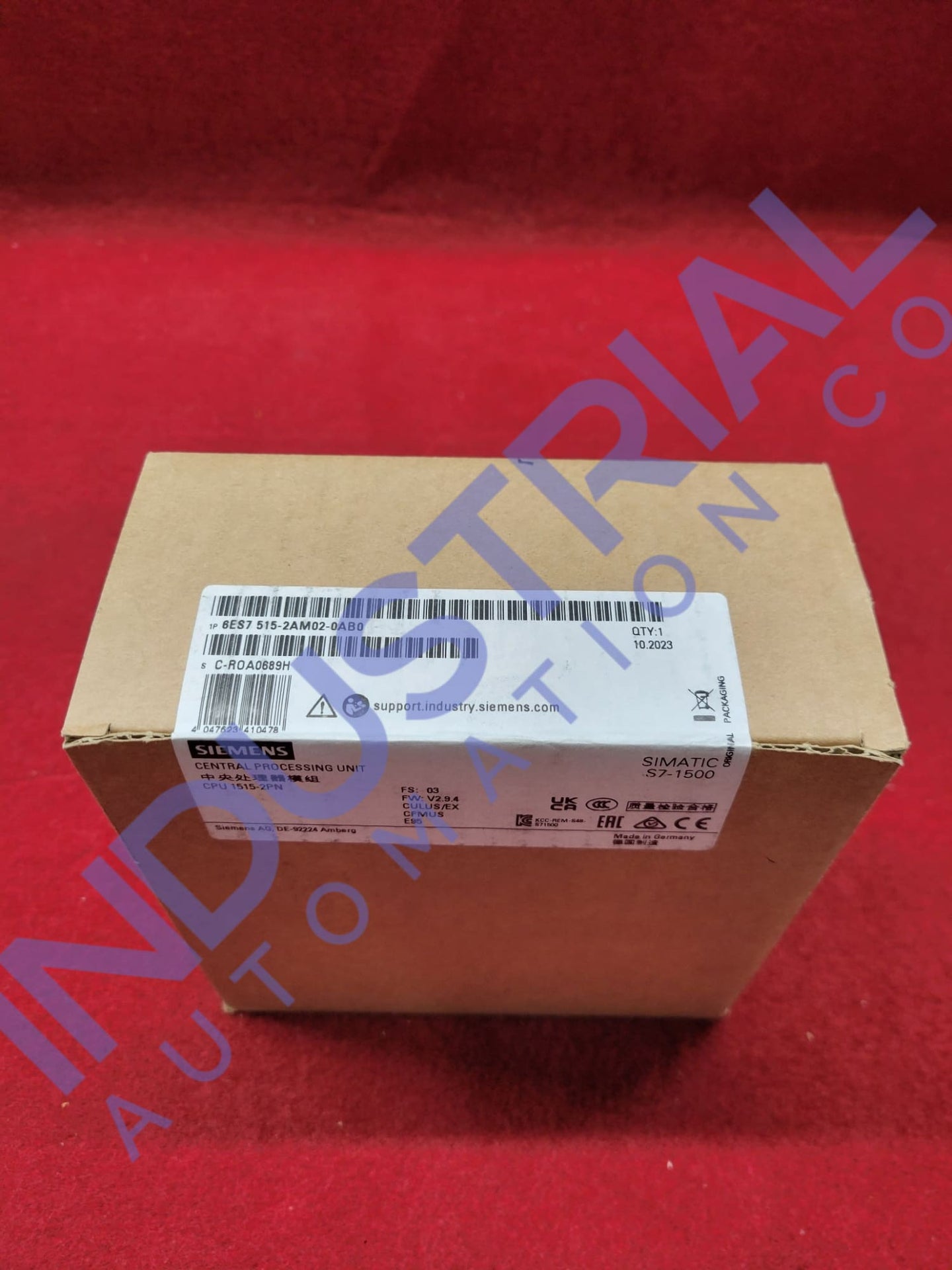 Siemens 6ES7515-2AM02-0AB0 New Business & Industrial