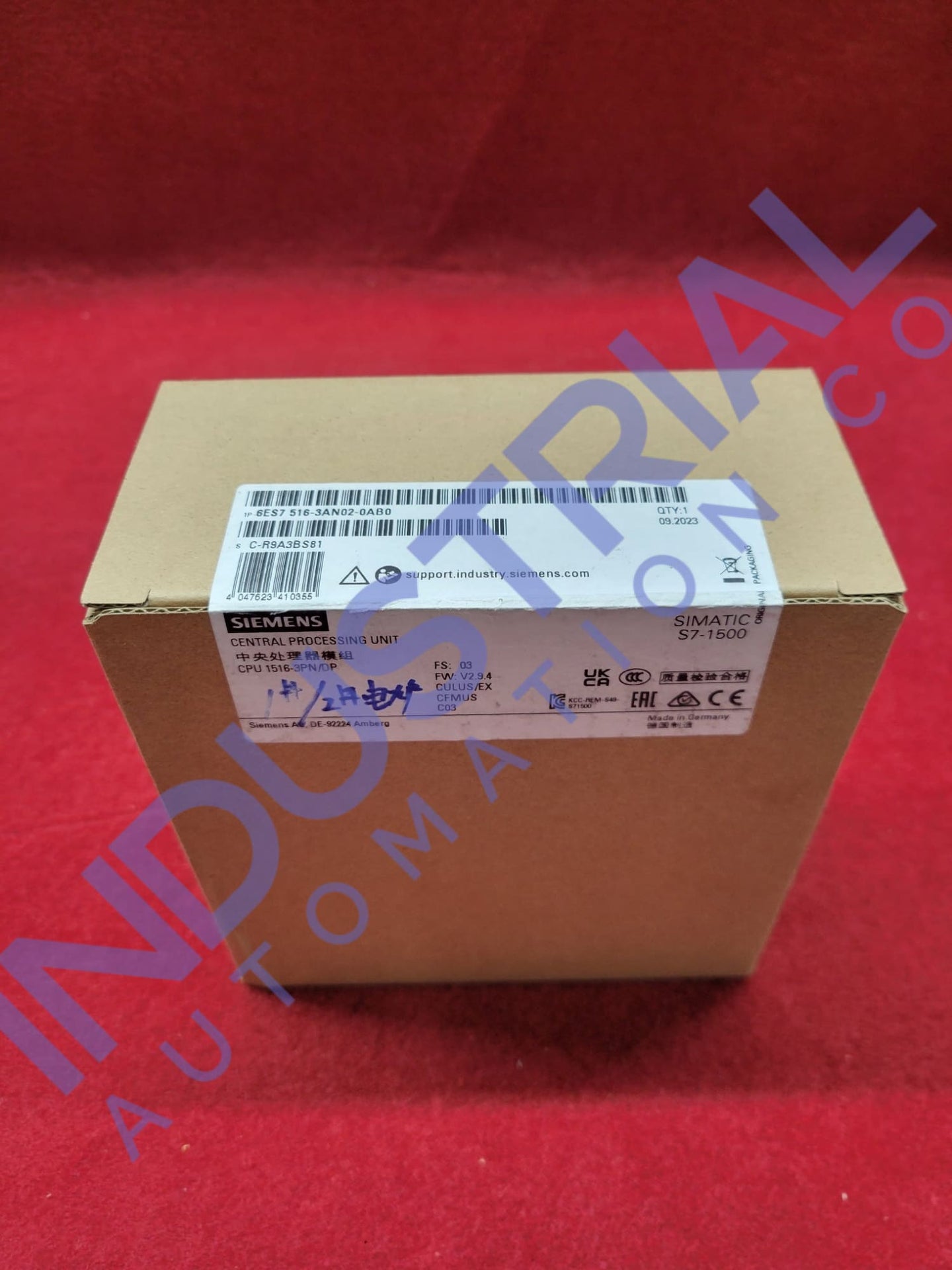 Siemens 6ES7516-3AN02-0AB0 New Business & Industrial