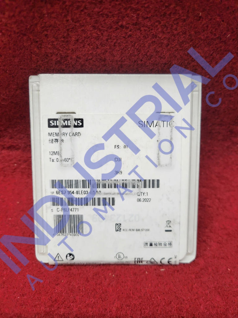 Siemens 6ES7954-8LE03-0AA0 New Business & Industrial
