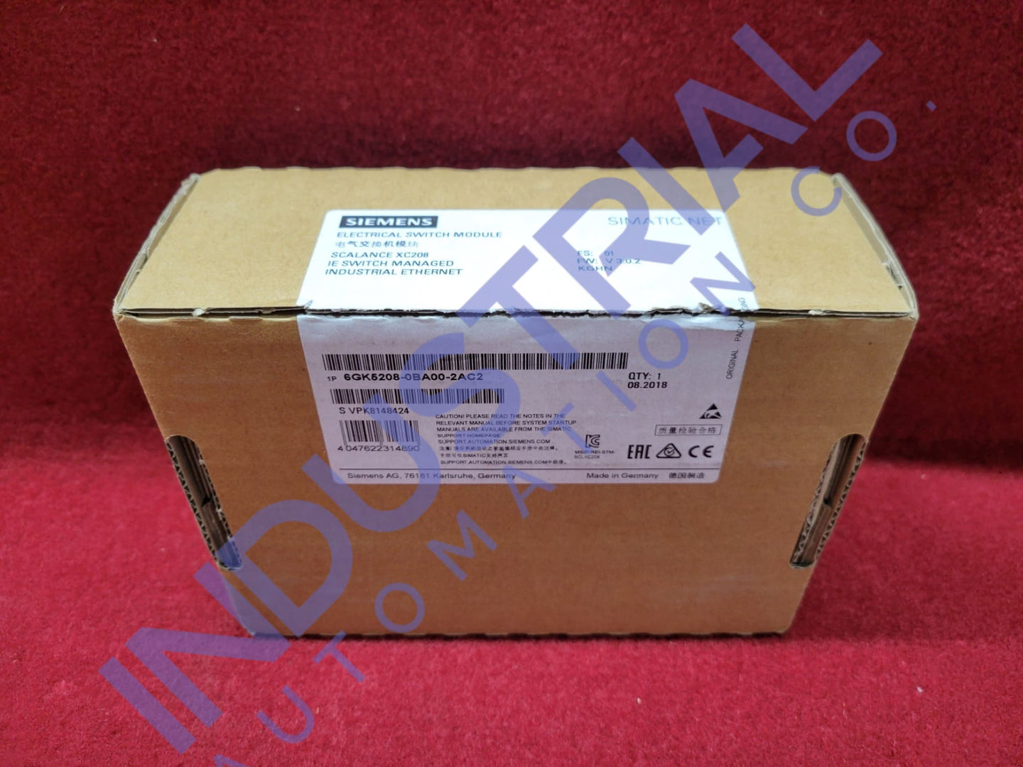 Siemens 6GK5208-0BA00-2AC2 New Surplus Business & Industrial