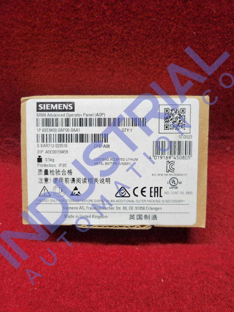 Siemens 6SE6400-0AP00-0AA1 New