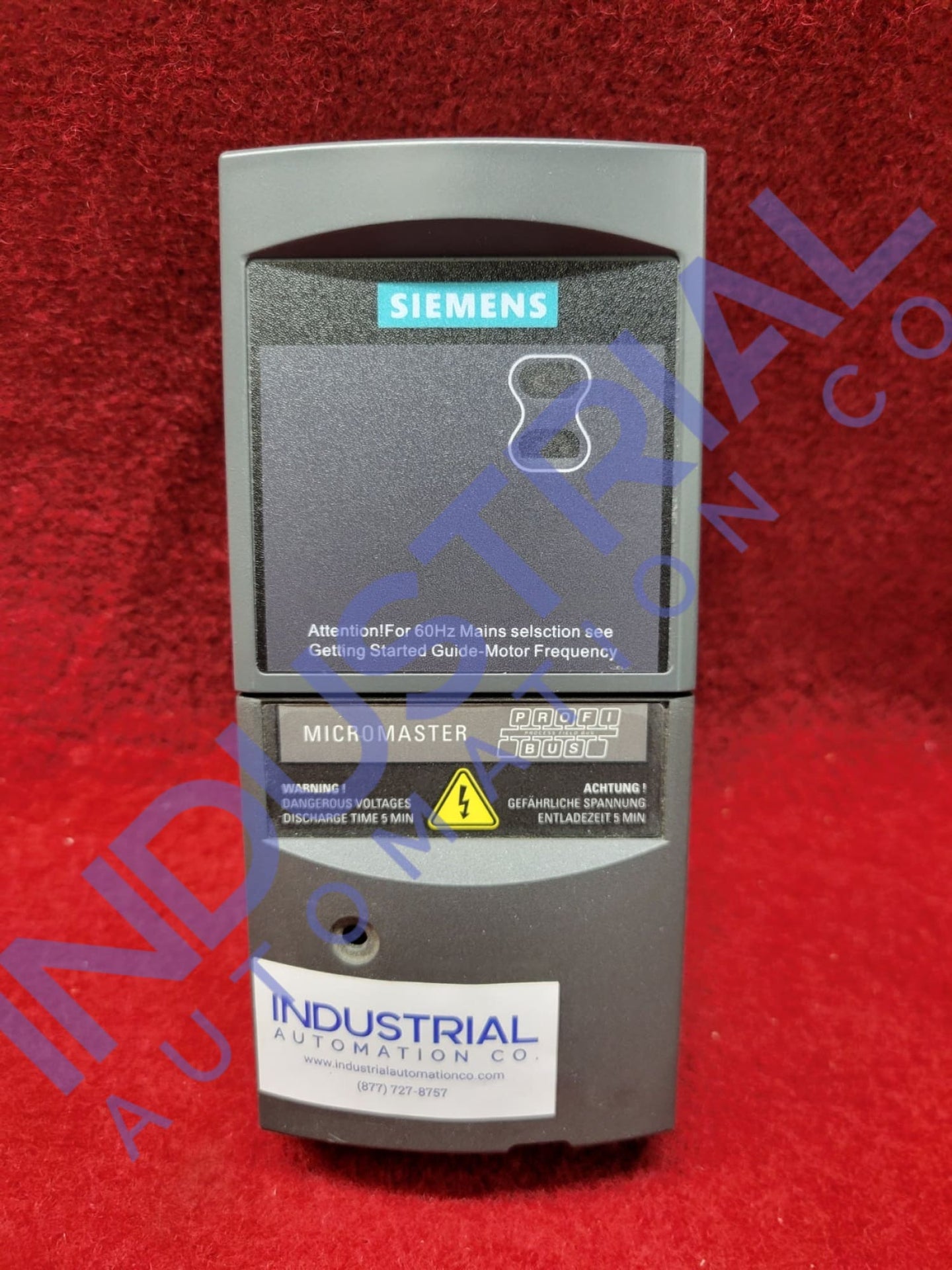 Siemens 6SE6400-1PB00-0AA0 IAC Certified Refurbished