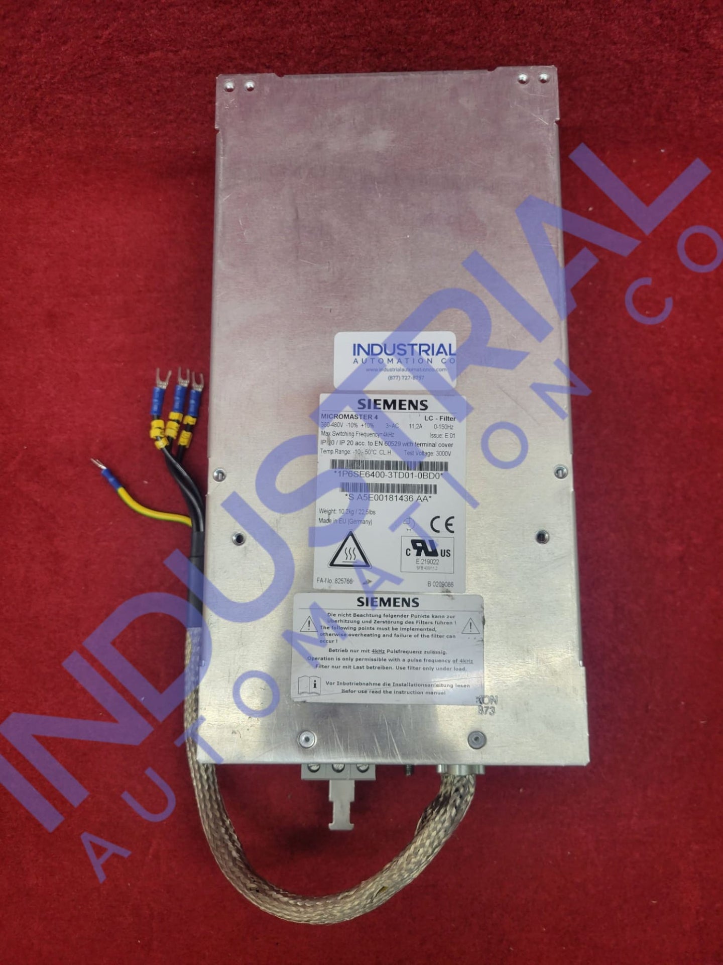 Siemens 6Se6400-3Td01-0Bd0