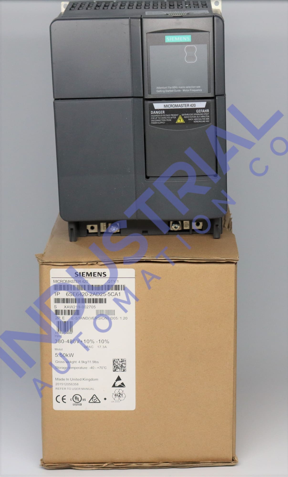 Siemens 6Se6420-2Ad25-5Ca1