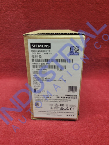Siemens 6Se6440-2Ud21-5Aa1