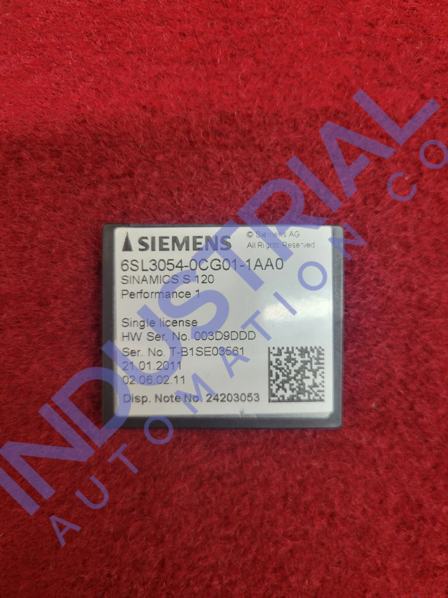 Siemens 6Sl3054-0Cg01-1Aa0