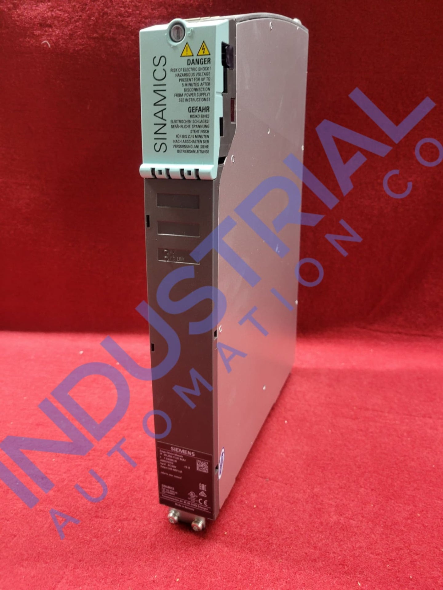 Siemens 6Sl3120-1Te21-8Aa4 Iac Certified Refurbished