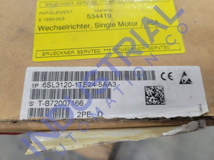 Siemens 6Sl3120-1Te24-5Aa3 New Open Box