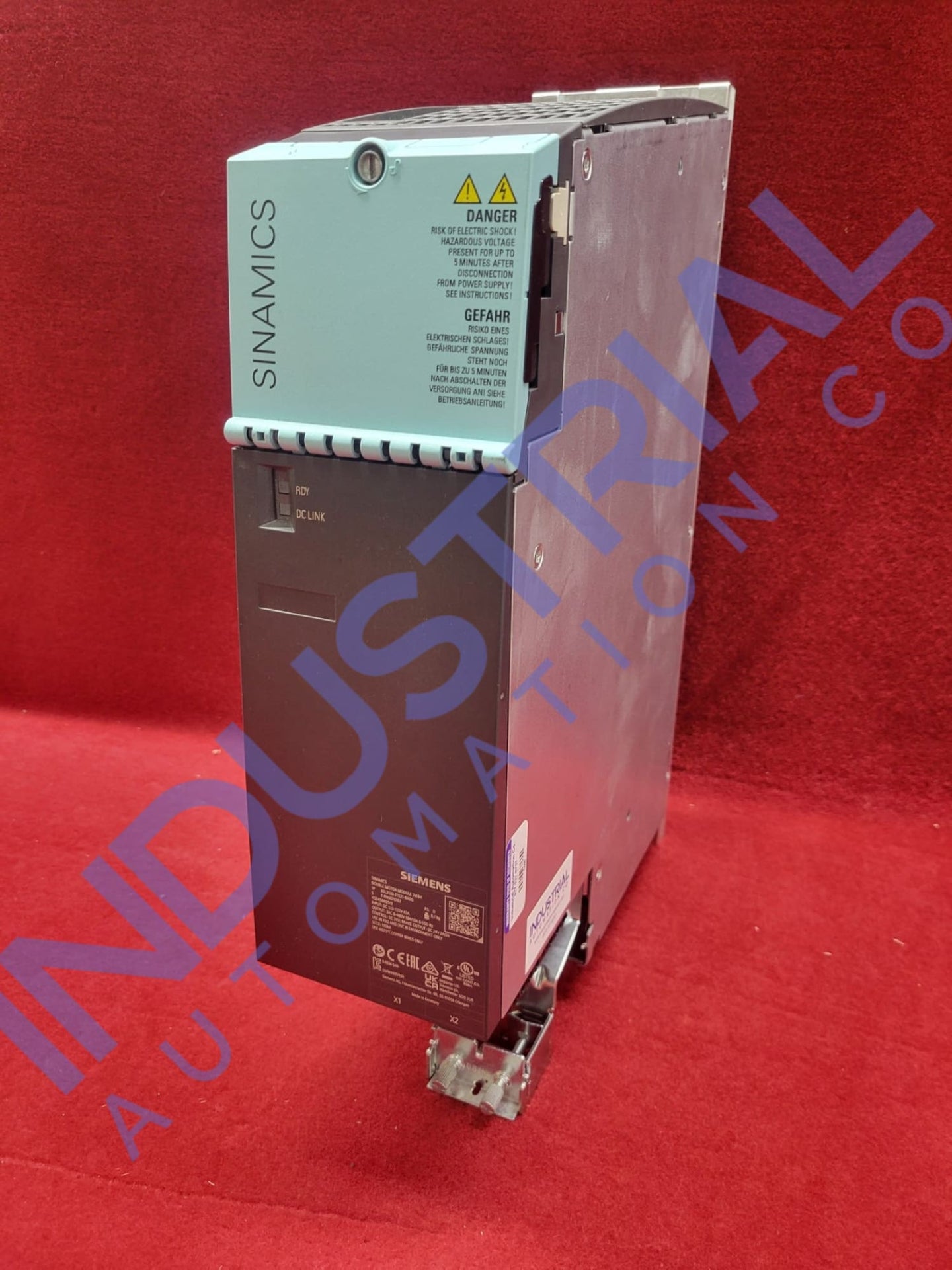 Siemens 6Sl3120-2Te21-8Ad0 Iac Certified Refurbished