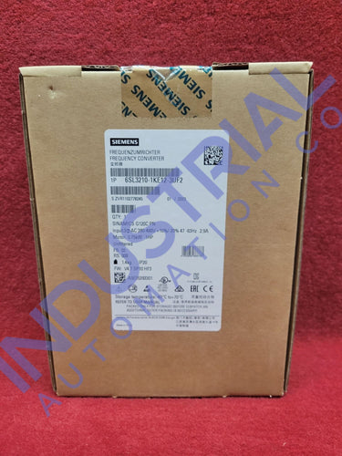 Siemens 6Sl3210-1Ke12-3Uf2