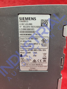 Siemens 6Sl3210-1Ke15-8Ub2